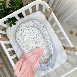 Protectie somn - Baby Nest Mix de flori